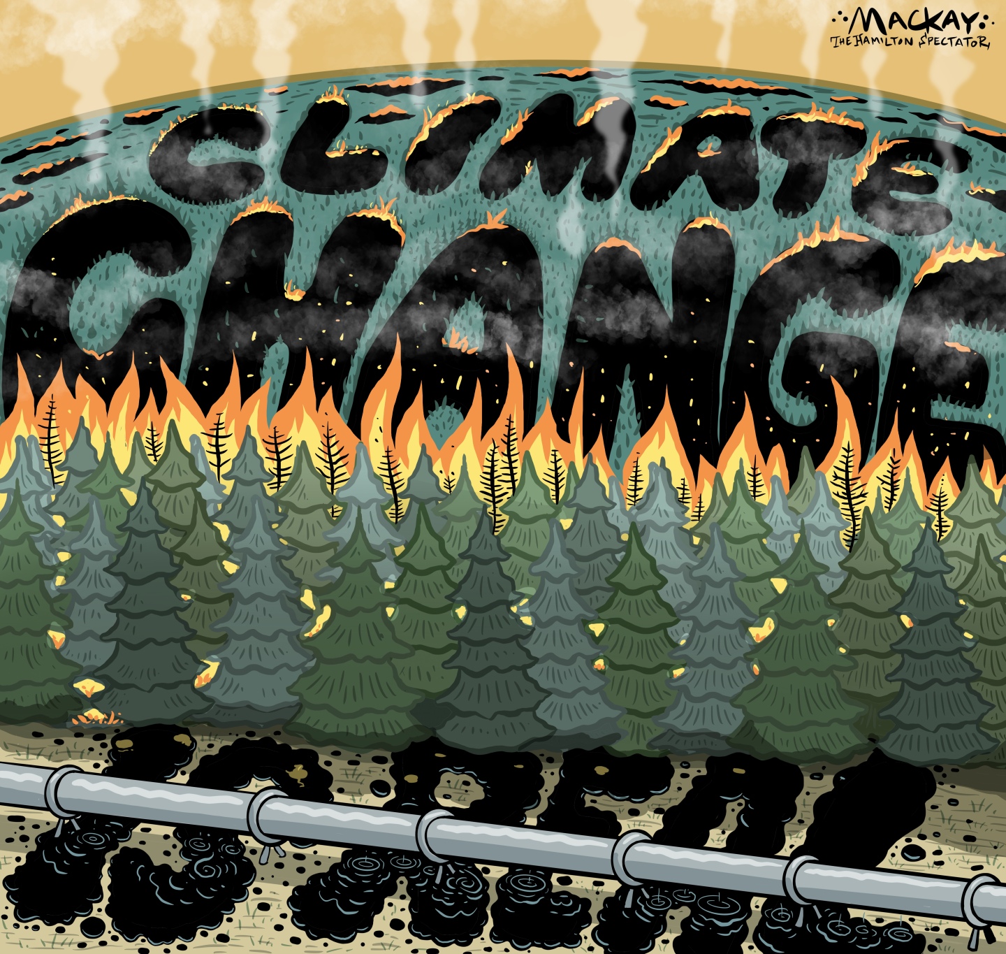 Political cartoon