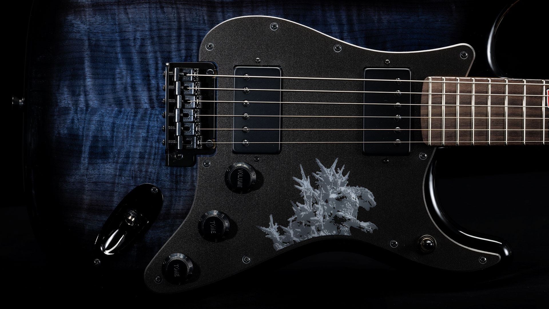 Fender Japan Limited Edition Godzilla Strat scratchplate