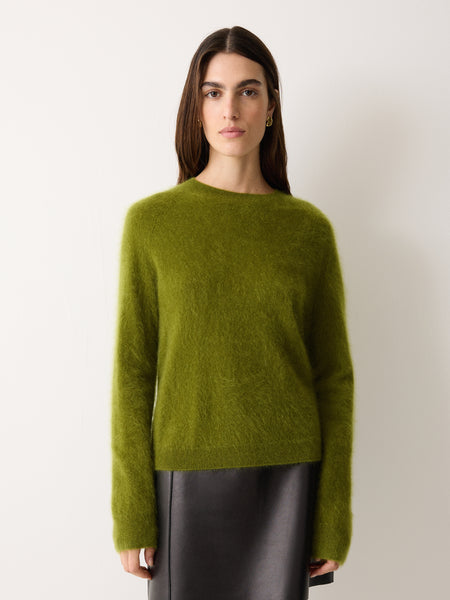 Halo Cashmere Jumper | Green