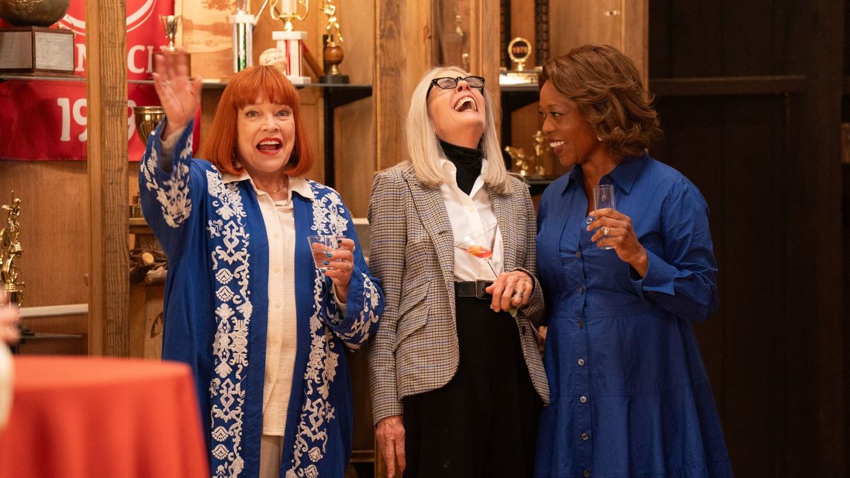 Kathy Bates, Diane Keaton and Alfre Woodard in Summer Camp