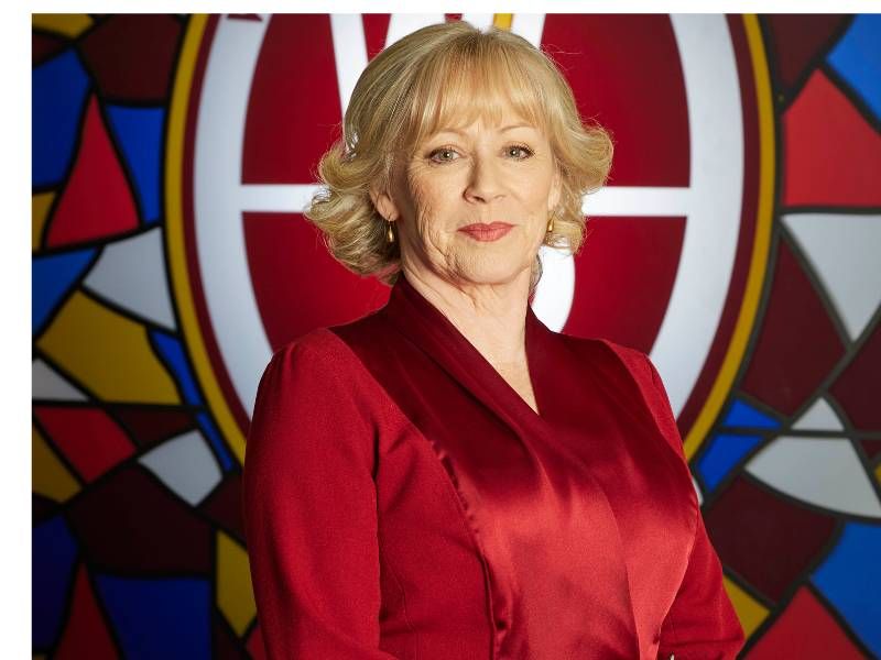 Lindsey Coulson as Dame Stella Drake in Waterloo Road