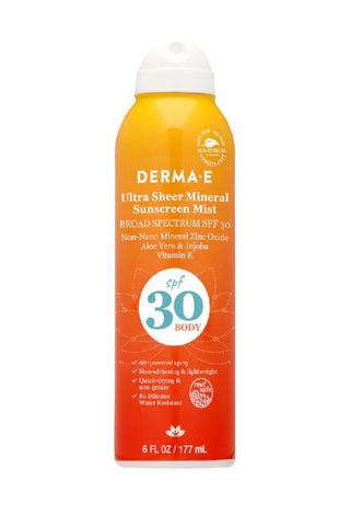 Derma-E Ultra Sheer Mineral Body Sunscreen Mist 