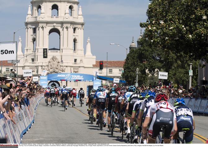 Pasadena, California, finish of Stage 7