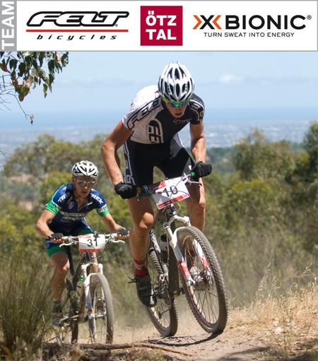 Paul van der Ploeg (Felt &Ouml;tztal X-Bionic World Cup team) rode to a win in the Under 23 men's race.