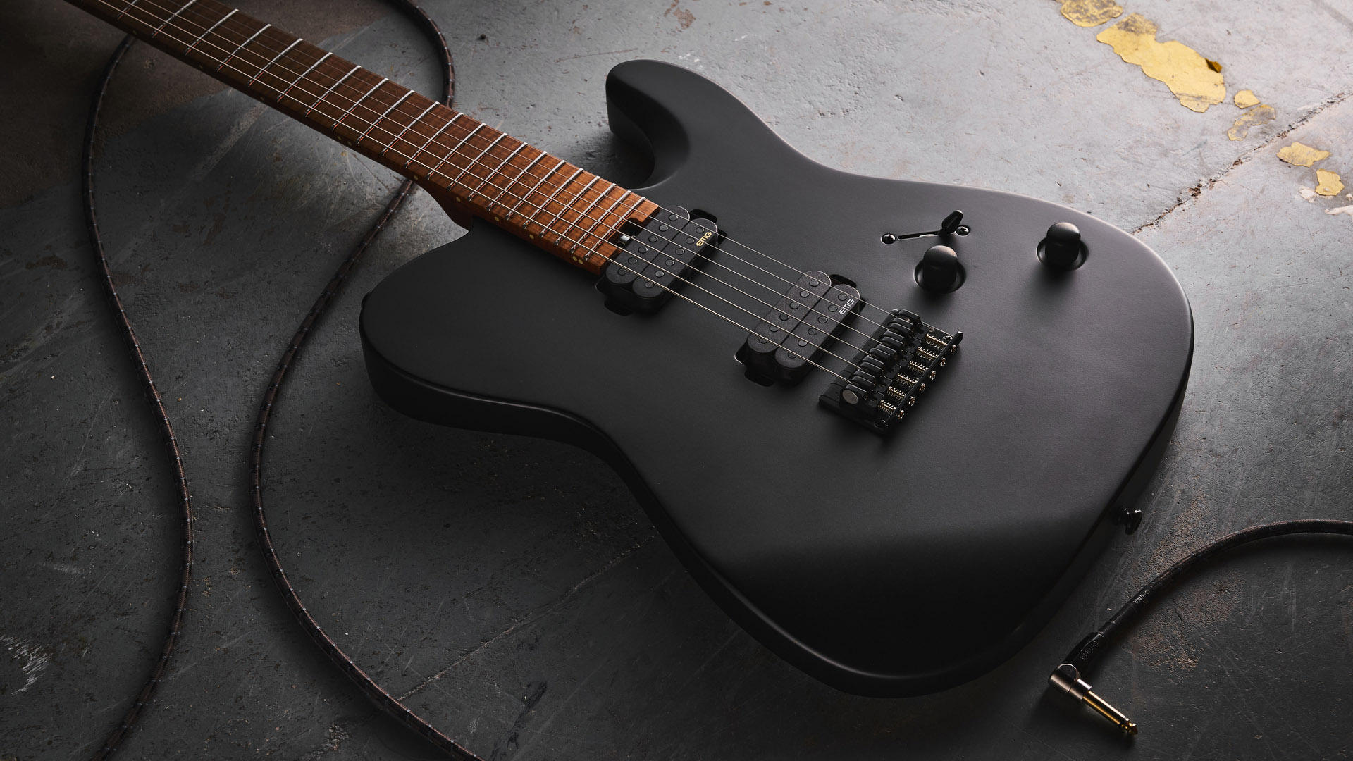 Harley Benton Fusion-T II EMG MN HT SBK