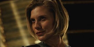 Katee Sackhoff as Starbuck on Battlestar Galactica