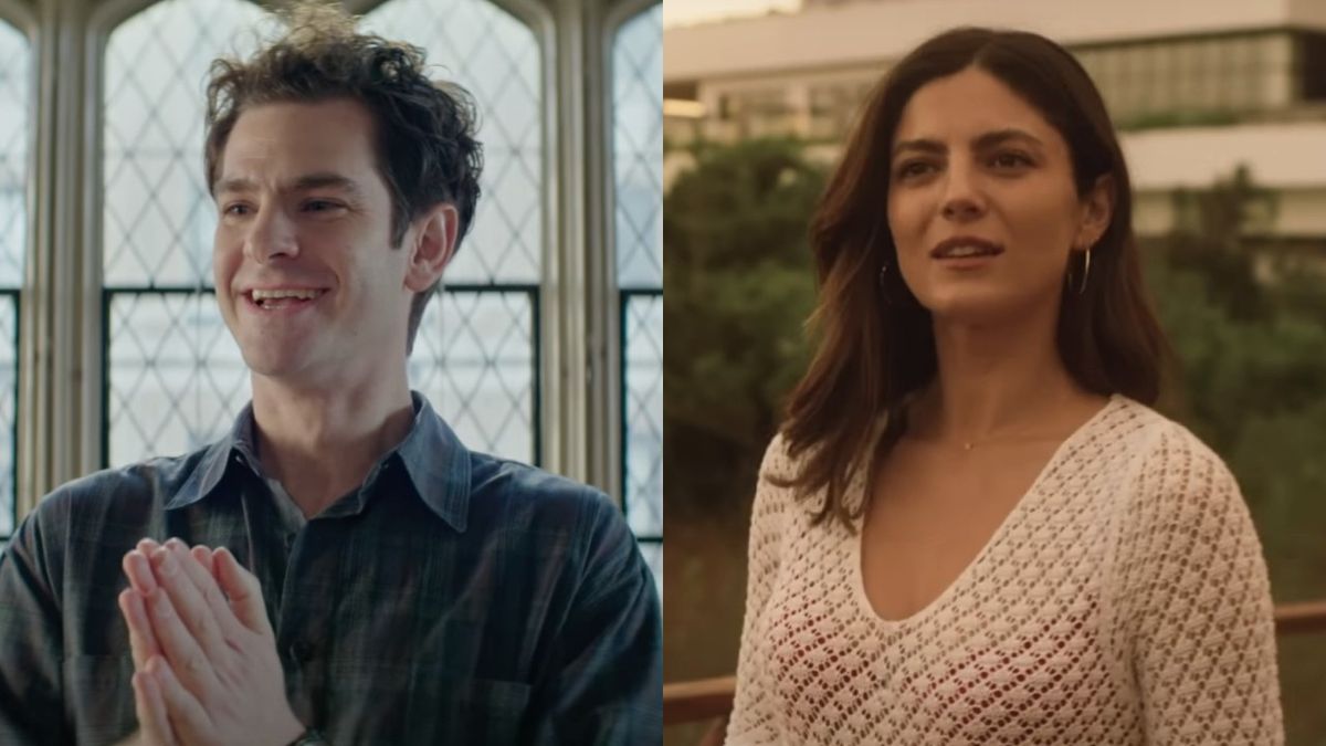 Andrew Garfield And Monica Barbaro Were Couples Goals (And Totally Dressed On Theme) At Wimbledon