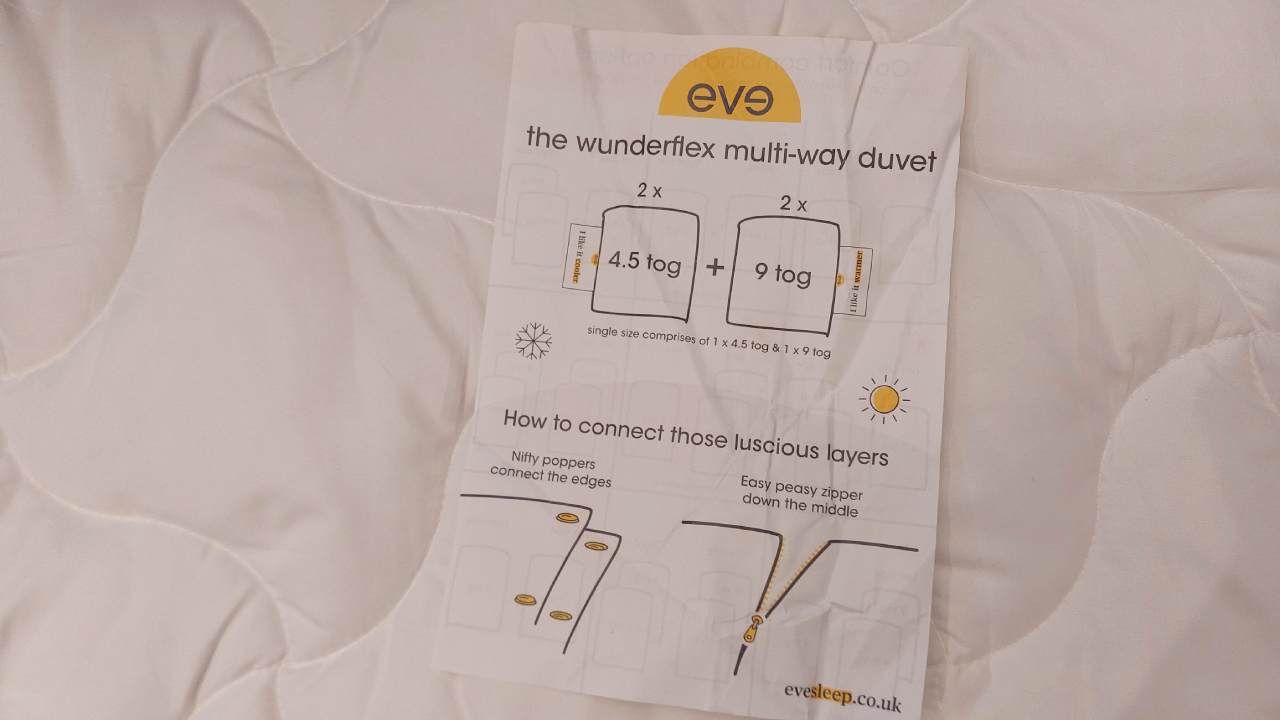 Eve Wunderflex Multi-Way Duvet