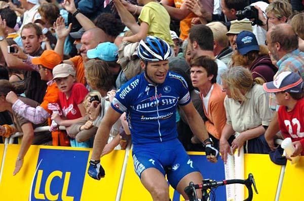 Gert Steegmans gets to enjoy the limelight for once.
