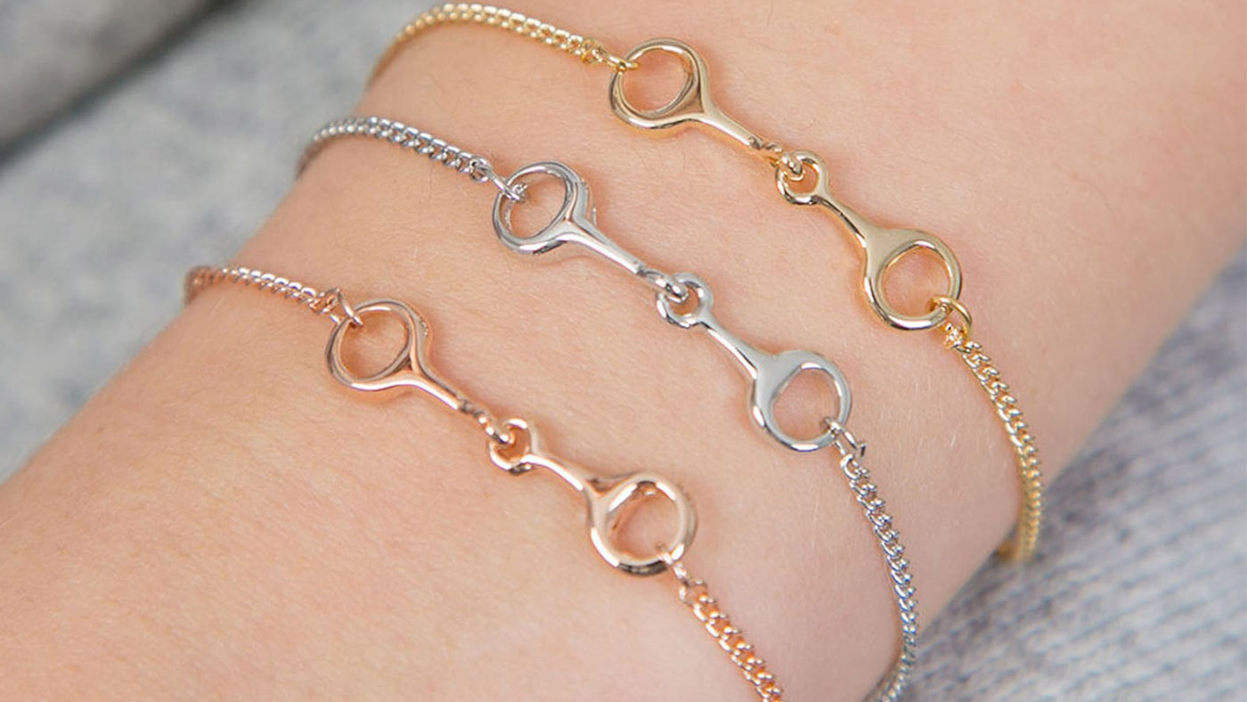 Lovethelinks snaffle bracelet