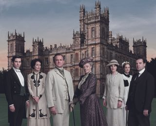 The cast of Downton Abbey.