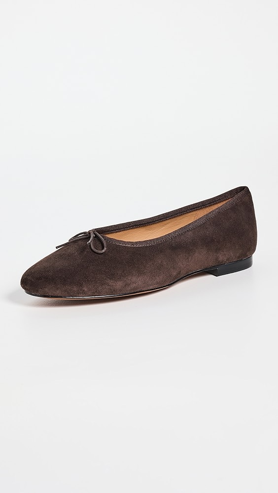Madewell Francine Suede Ballet Flats