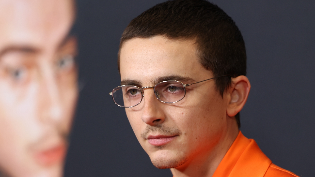 US-French actor Timothee Chalamet attends the NY premiere of "Marty Supreme" in New York on December 16, 2025.