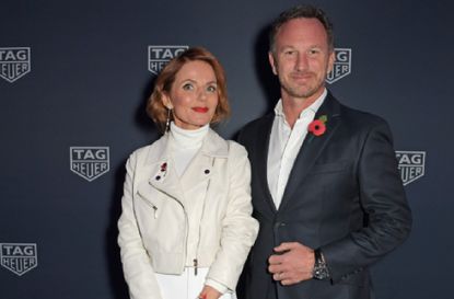 Geri Horner and Christian Horner