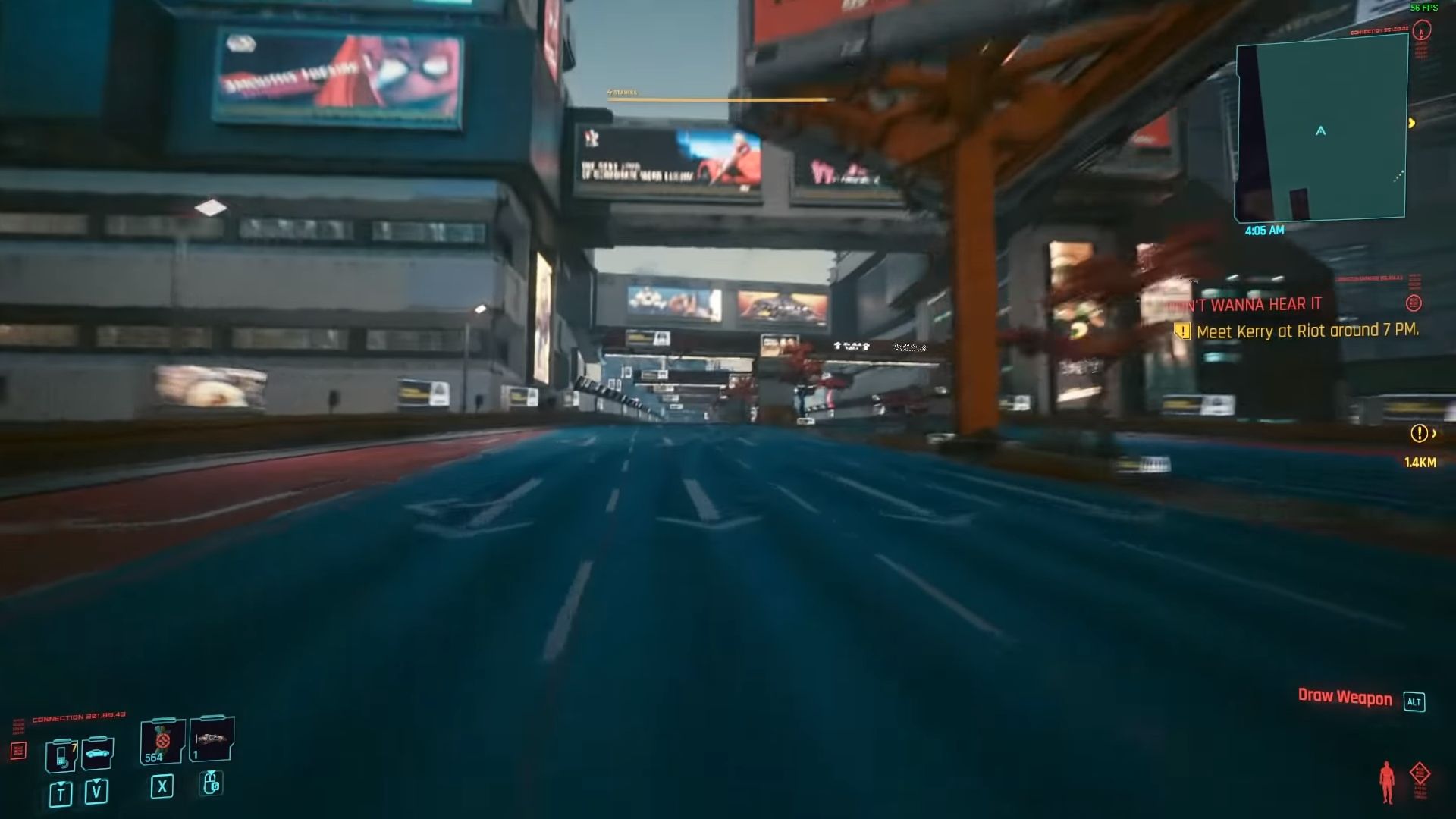  Cyberpunk 2077 speedrunners have found a bunnyhop exploit 