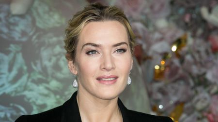 Actress Kate Winslet attends the Christmas Decorations Inauguration at Printemps Haussmann on November 6, 2015 in Paris, France