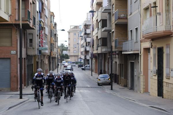The team set out on a long ride in the Spanish hills around Calpe