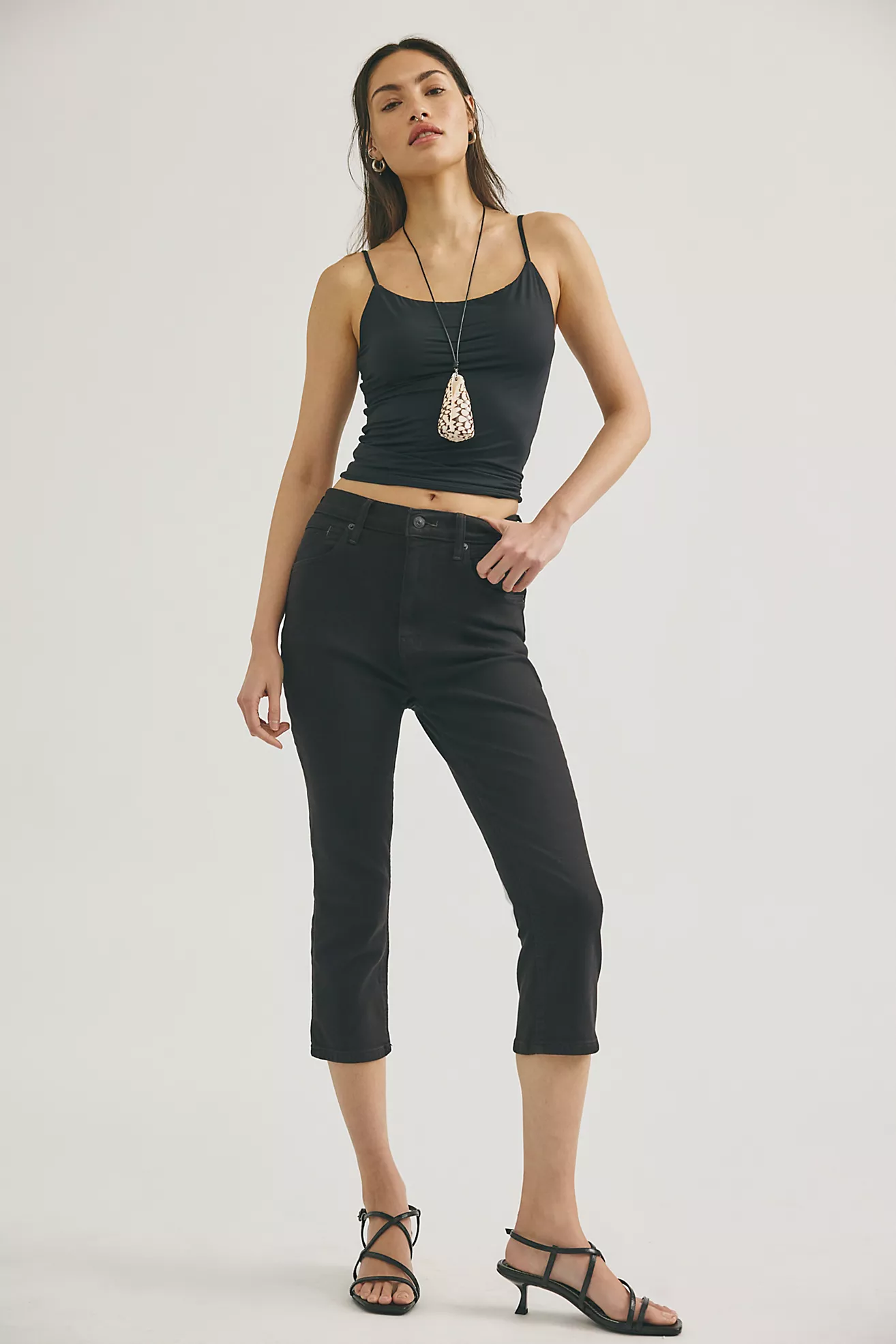 We the Free Hot Take Slim Crop Jeans