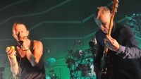  Thom Yorke and Flea of Atoms For Peace perform live on stage at The Roundhouse on July 24, 2013