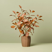 Hearth & Hand with Magnolia Rusted Eucalyptus Artificial Fall Arrangement 