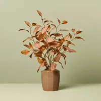 Hearth & Hand with Magnolia Rusted Eucalyptus Artificial Fall Arrangement 