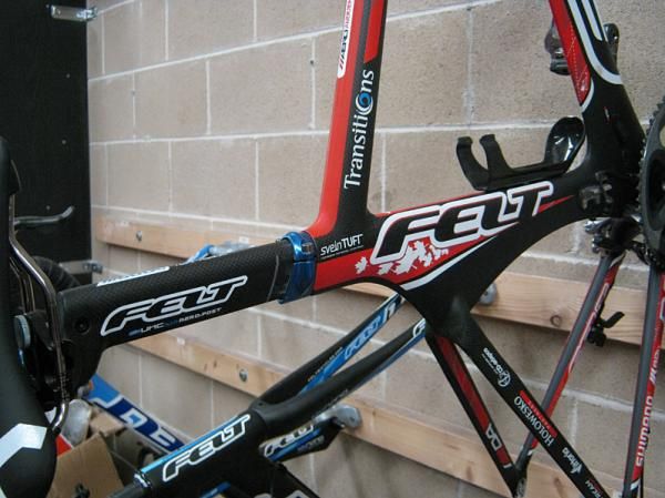 Another one of Svein Tuft's TT frames.