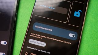 Remote Lock highlighted in Pixel 9 Pro XL