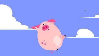 Cartoon pig