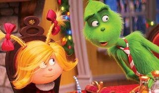 Dr. Seuss' The Grinch Cindy-Lou and The Grinch share a dinner