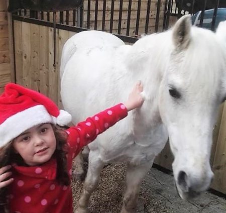 My daughter Ellie and her pony Spice