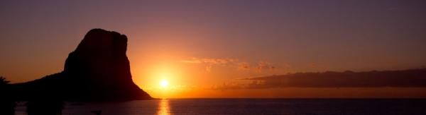 The sun goes down on another day of training