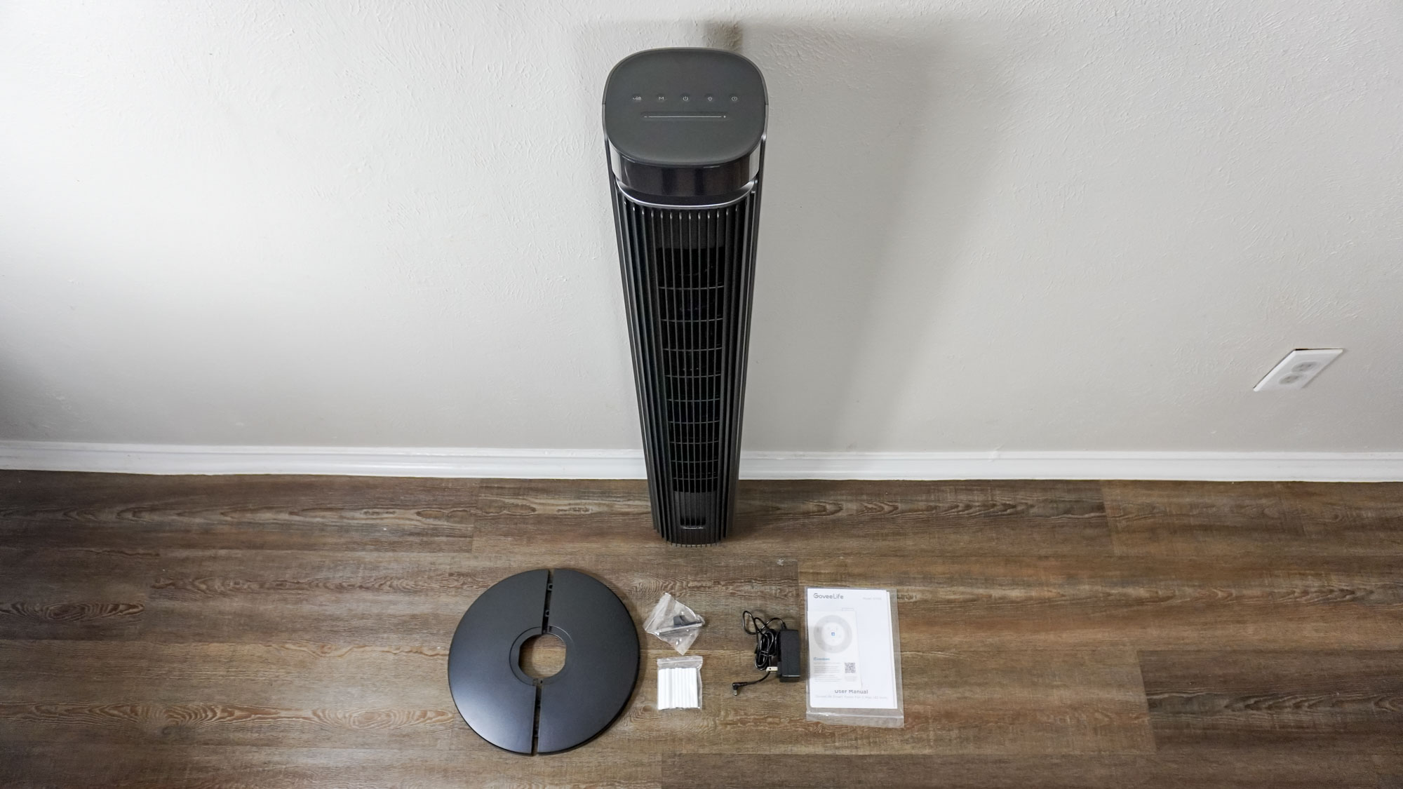 The Govee Smart Tower Fan 2 Max unboxed