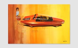 'Runabout' Design Concept, ca. 1964, designed by Wayne Cherry.