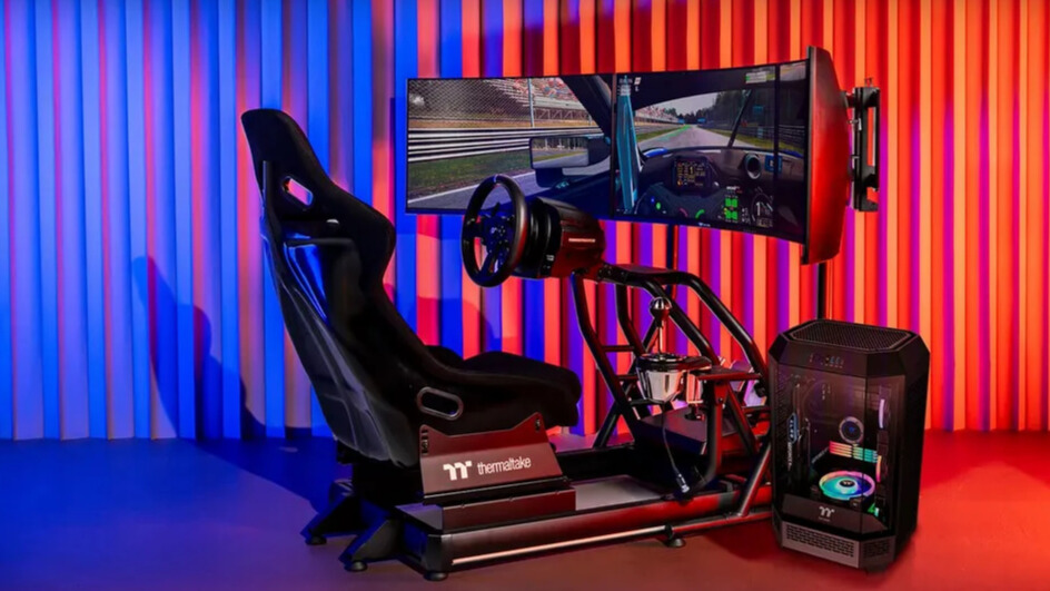 Thermaltake Gaming GR500 RGB Racing Simulator Cockpit
