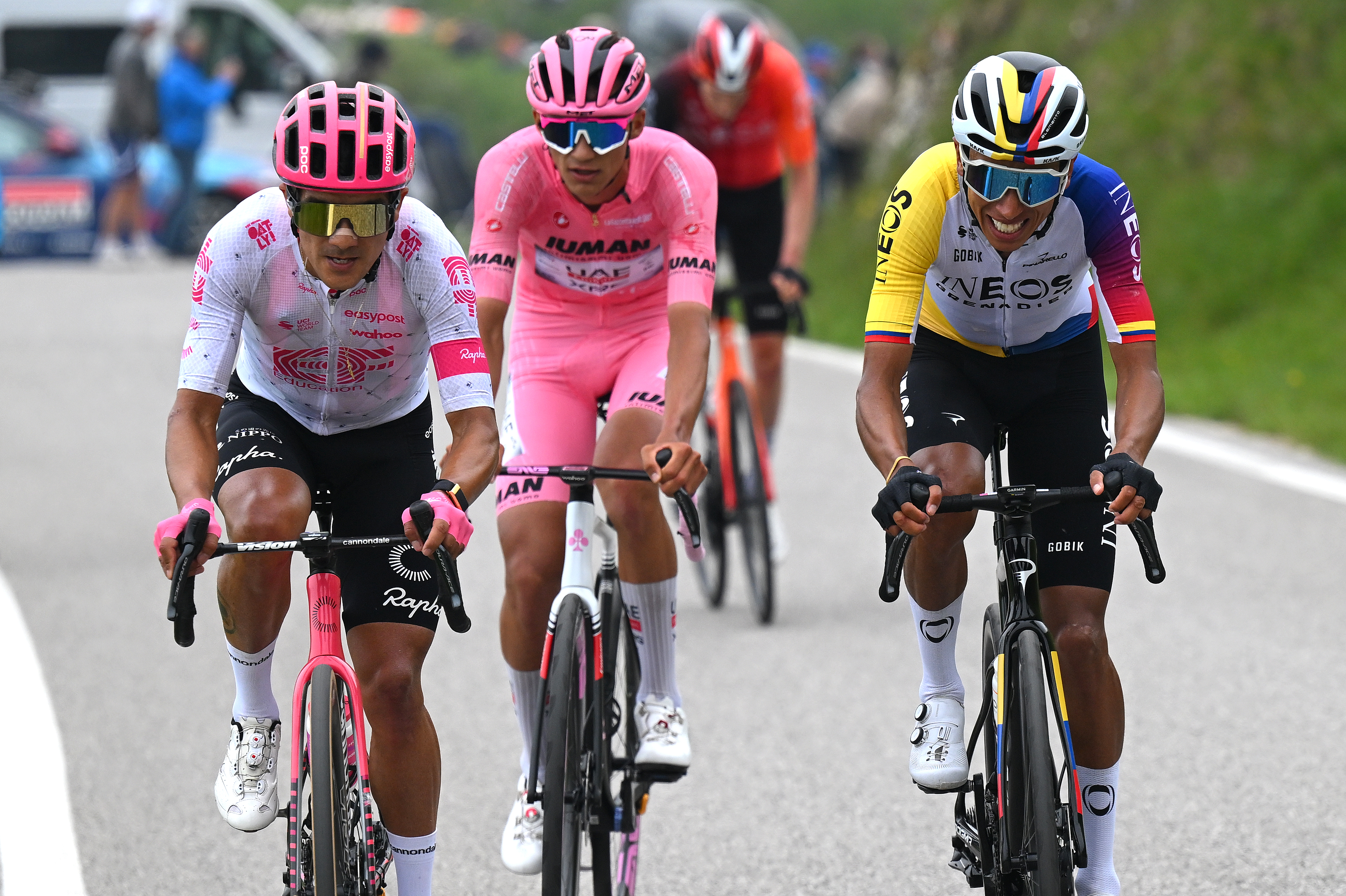 Richard Carapaz at the Giro d'Italia