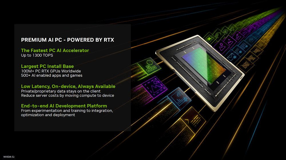 Slides from NVIDIA RTX for Windows AI event