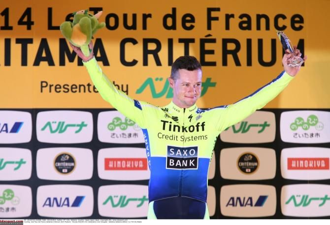 Nicolas Roche made his last appearance for Tinkoff-Saxo at the Saitama Criterium.