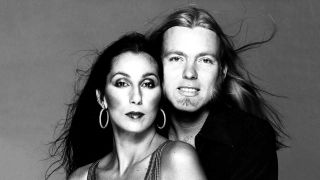 Cher with Gregg Allman (studio portrait)