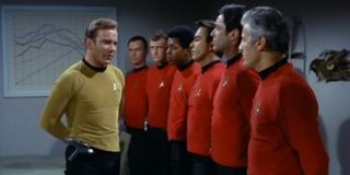 Captain Kirk Redshirt Theory Star Trek The Original Series CBS Red Shirt