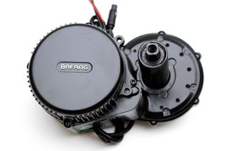Bafang BBS02B mid-drive motor kit on a plain background