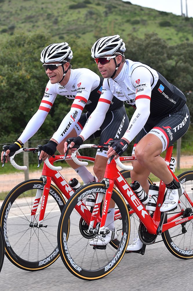 Jasper Stuyven and Stijn Devolder (Trek-Segafredo)