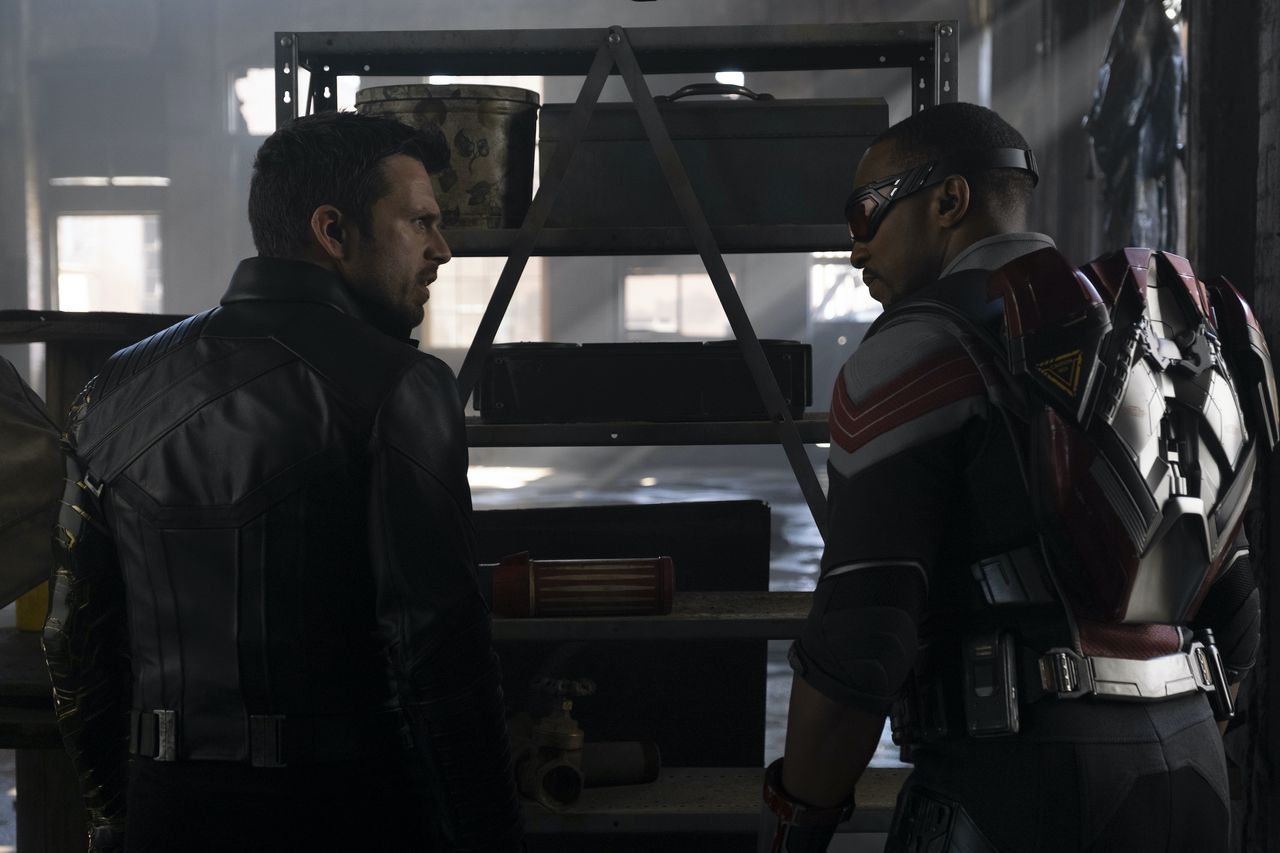 The Falcon and the Winter Soldier images from Disney Plus