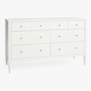 West Elm Penny Extra-Wide Dresser against a white background.