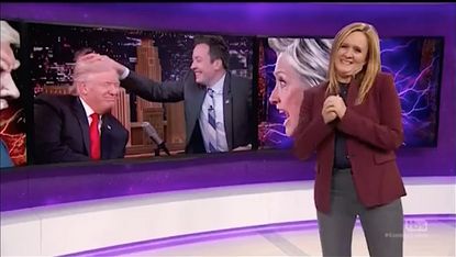 Sam Bee slams NBC and its comedy shows for coddling Donald Trump