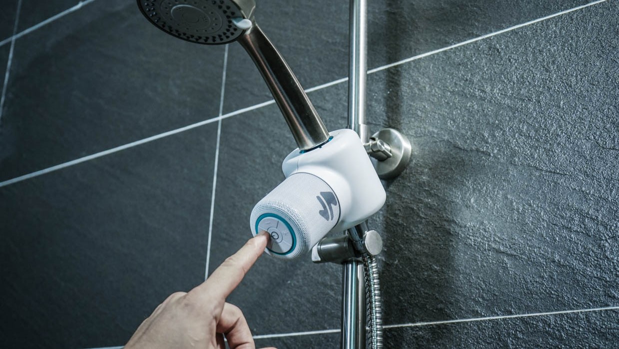 Singing in the shower: This water-powered speaker just launched at CES ...