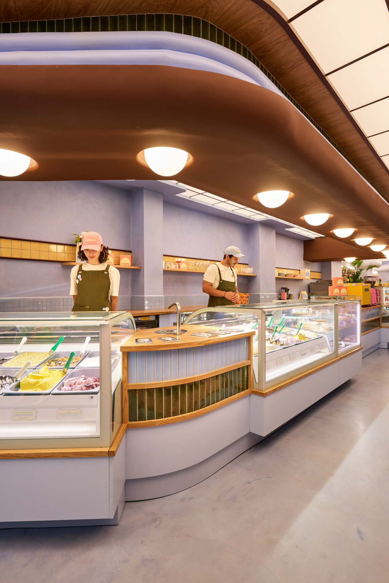 the evolution of the ice cream parlour