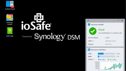ioSafe 1513 GUI
