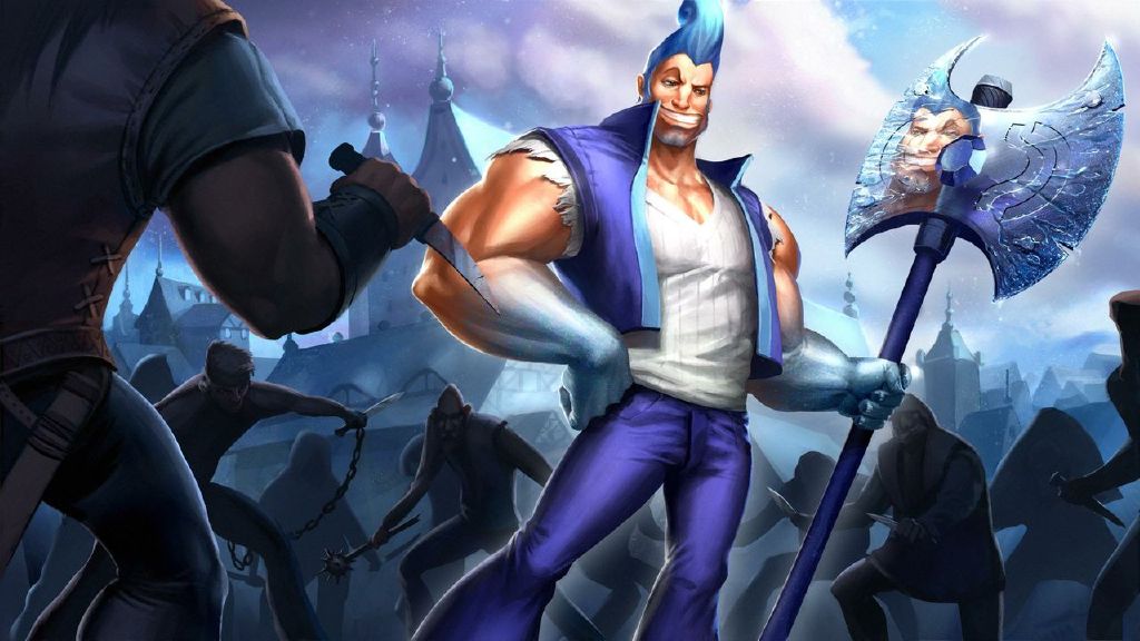 Ace can easily be built as a bruiser or a full-on tank.