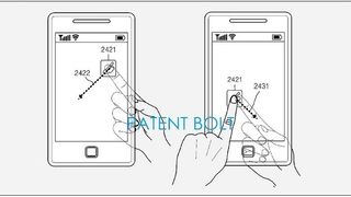 Transparent screen patent