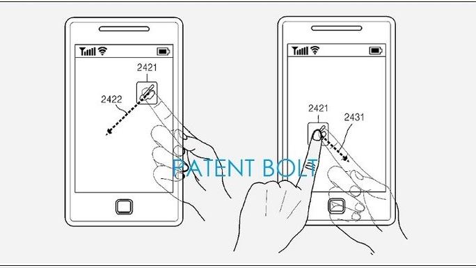 Transparent screen patent